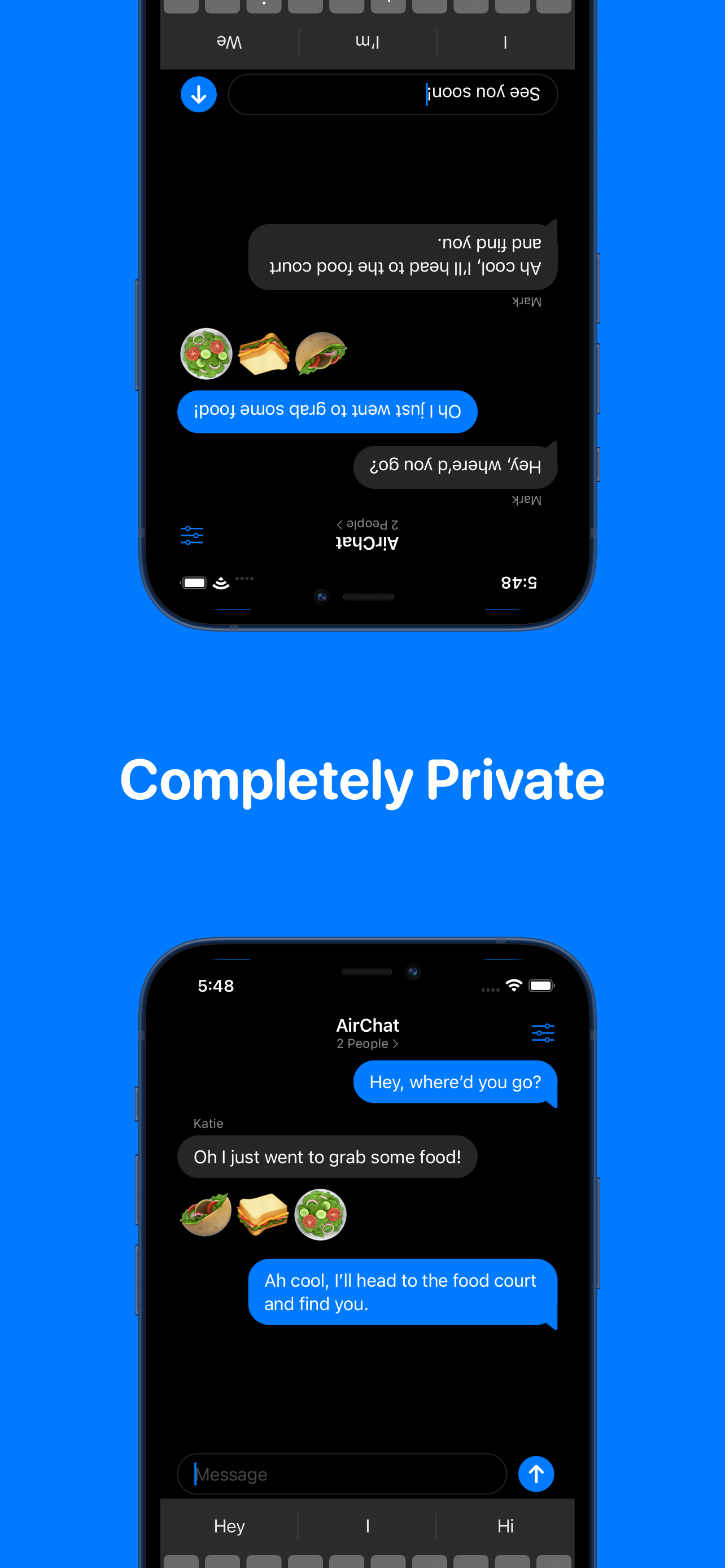 AirChat: Peer to Peer Chat App gallery image