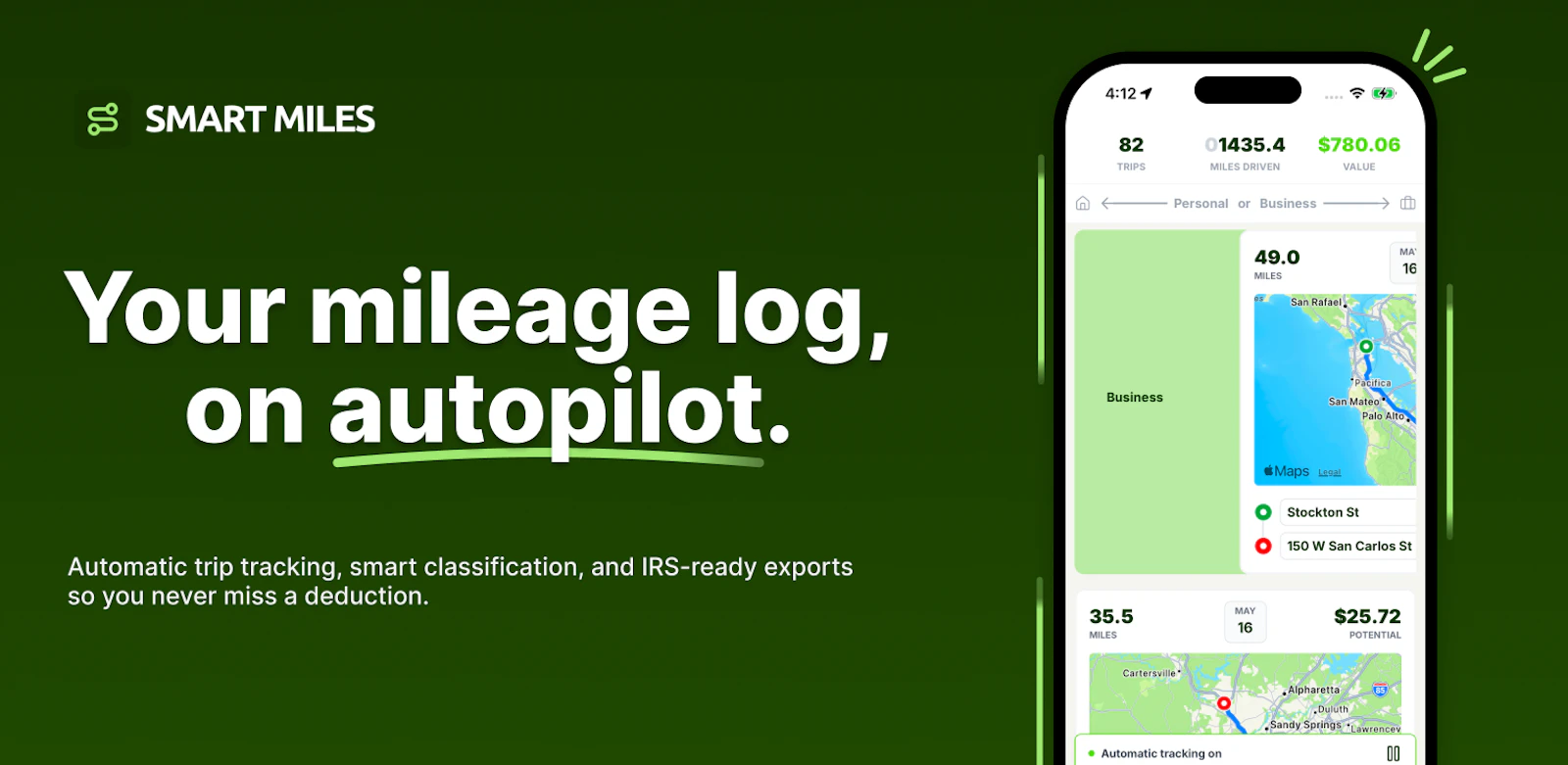 Smart Miles screenshot 1