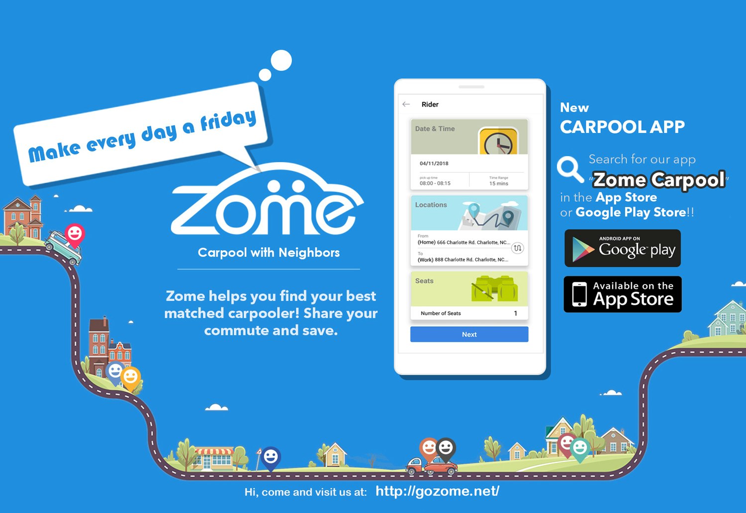 Zome Carpool gallery image