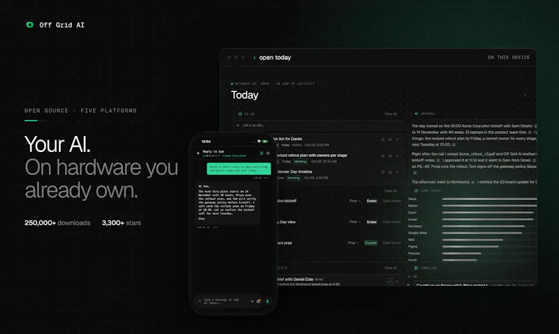 Off Grid AI screenshot 2