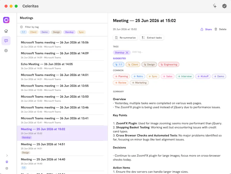 CeleritasAI screenshot 3