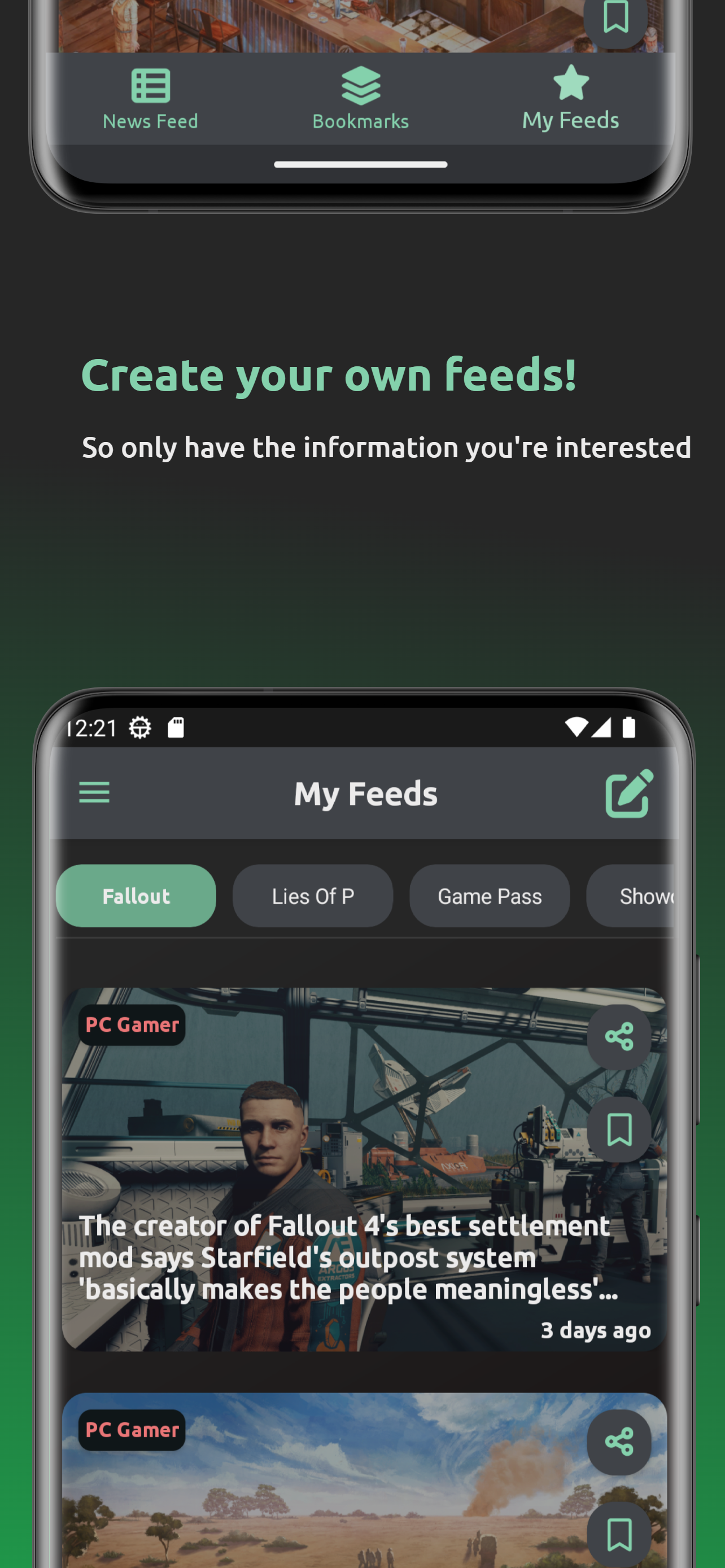GameHub - Open Source Gaming News App ohne Anzeigen Medien 6