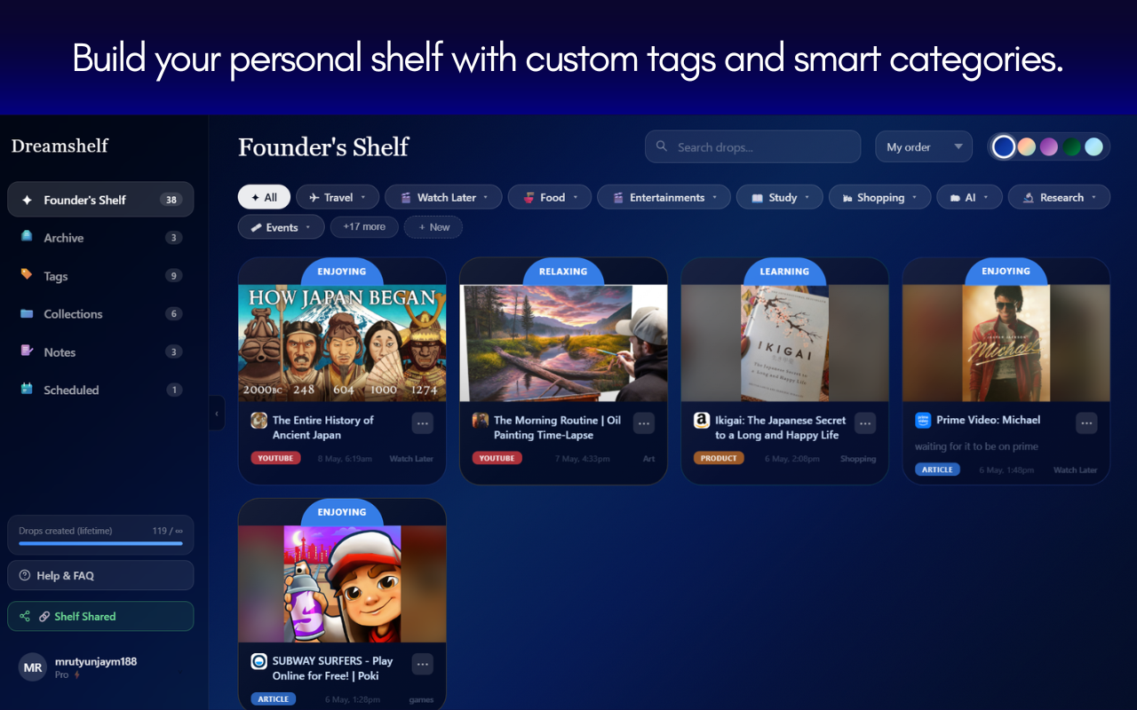 Dreamshelf gallery image