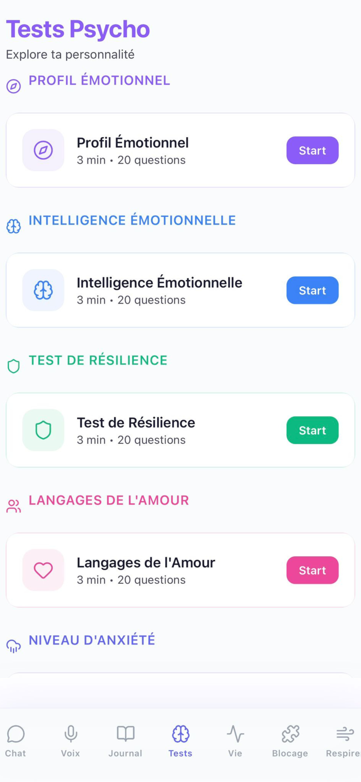 Serenity Mind - Screenshot 4 showing product features and functionality