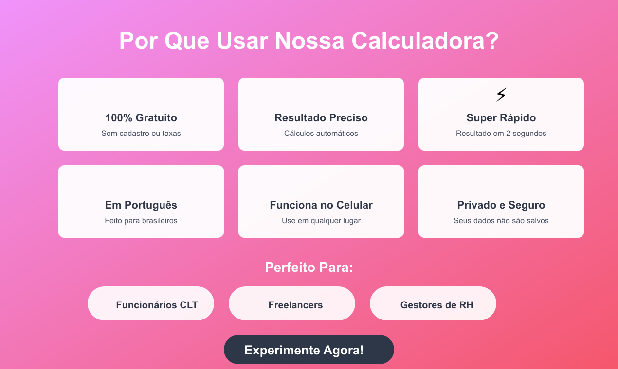 Calculadora de Horas Trabalhadas gallery image