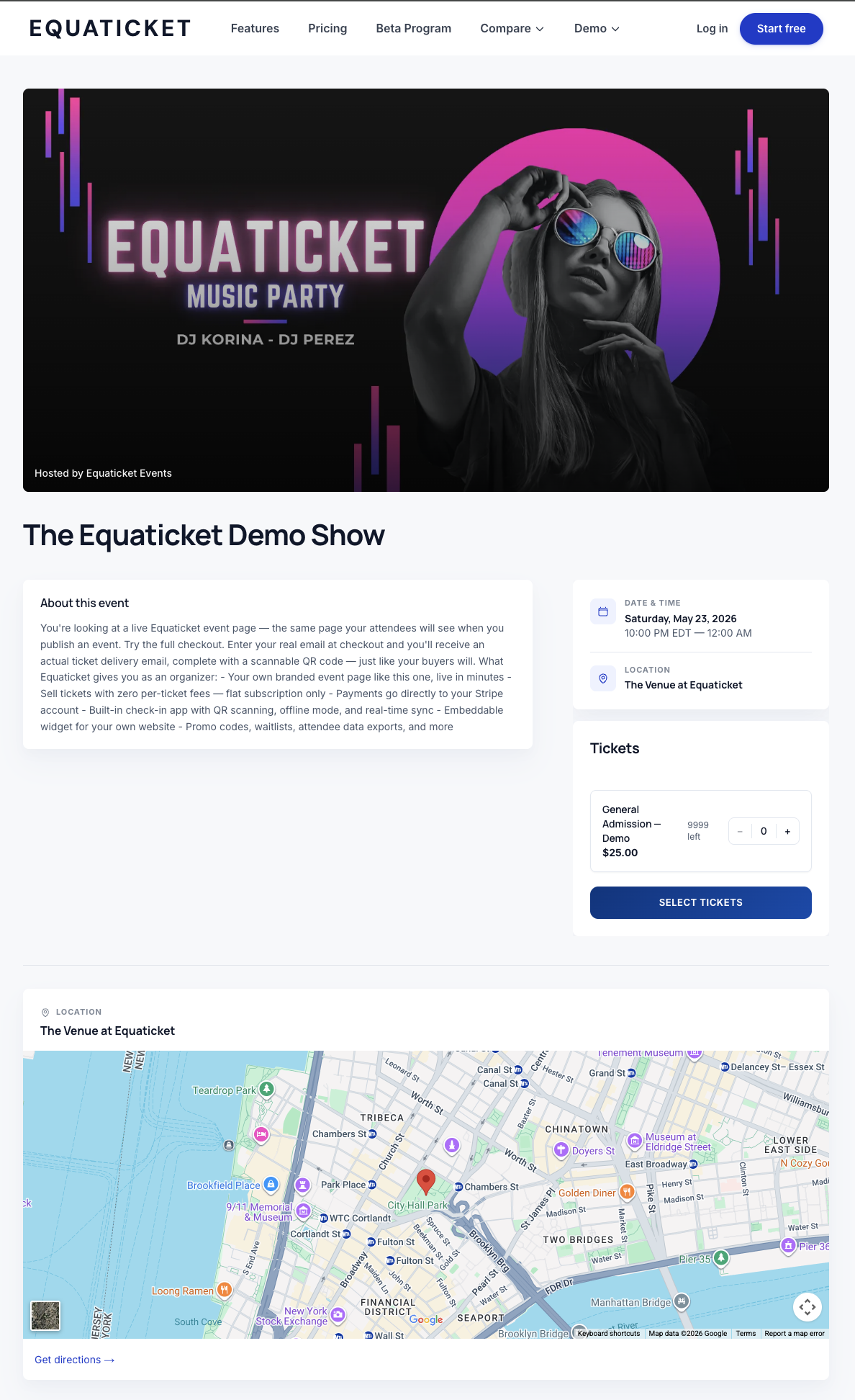 Equaticket gallery image