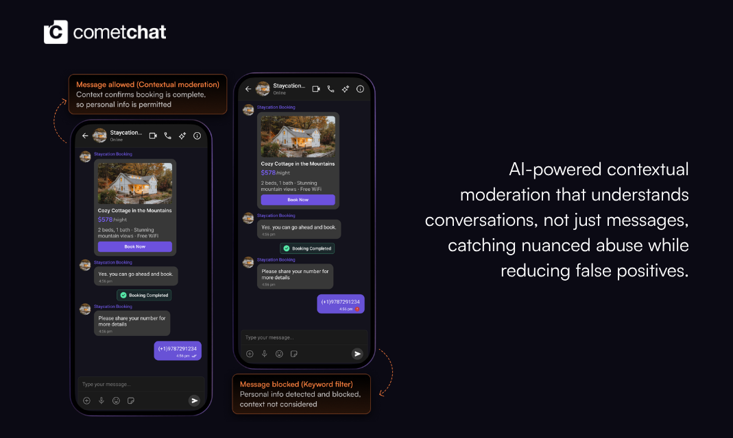 Contextual Moderation for Chat gallery image