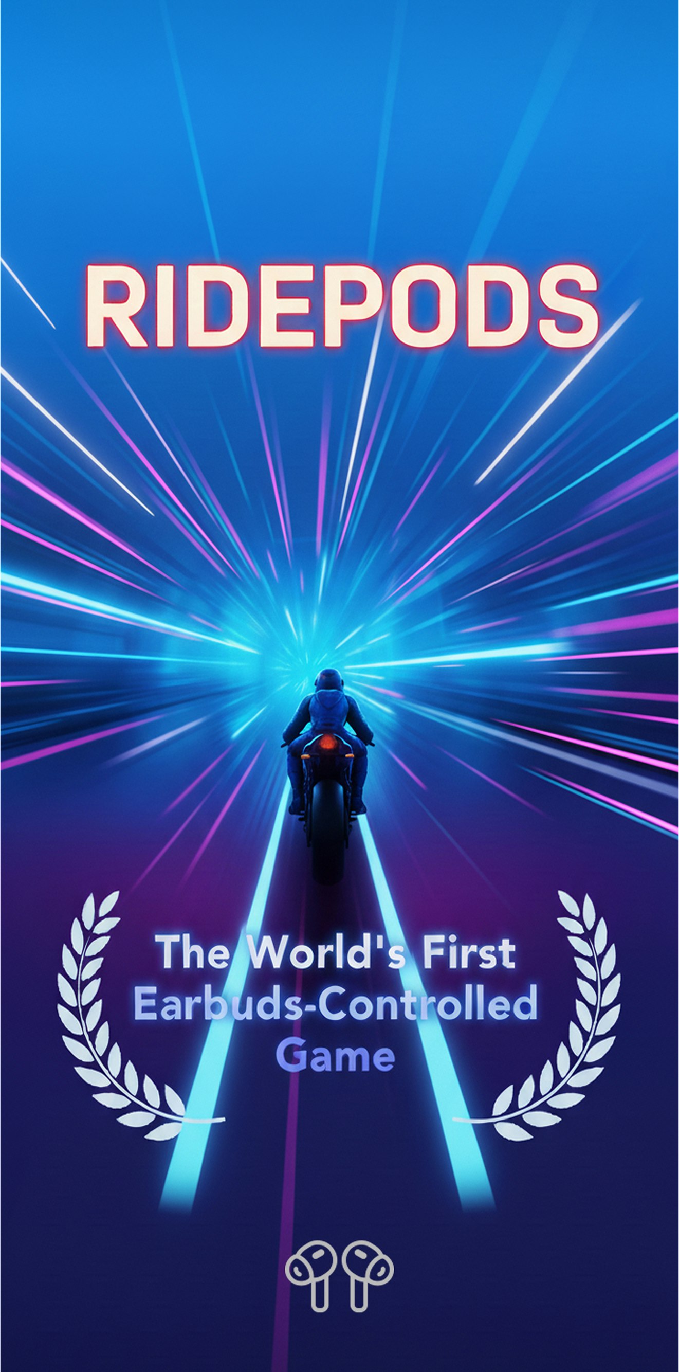 Média Ridepods - Race avec tête - Motorcycle Racing avec écouteurs 1
