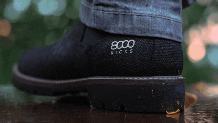 8000kicks क्रॉसओवर - 1 वाटरप्रूफ गांजा चेल्सी जूते मीडिया 11