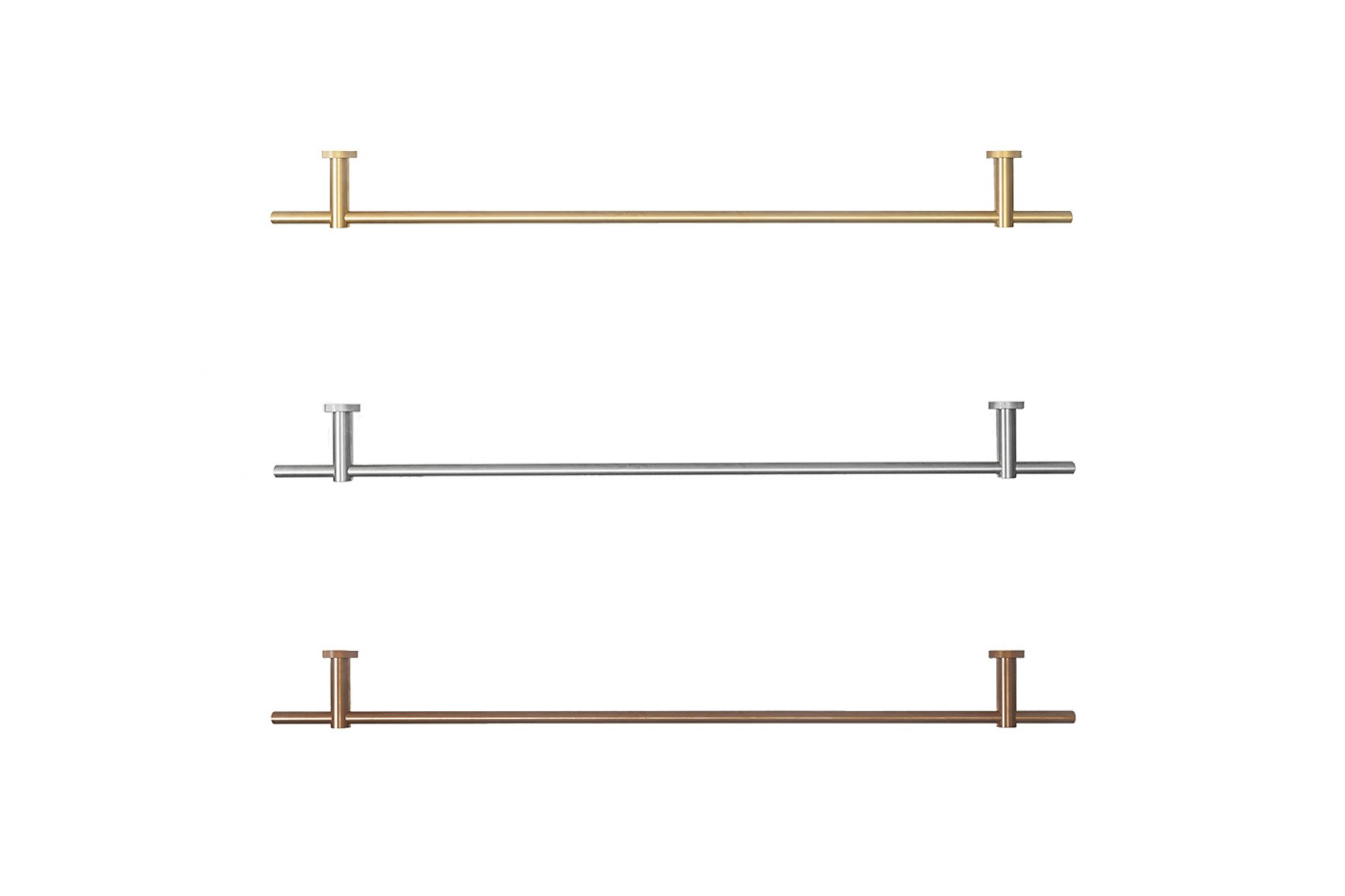 Maddox Hanging Rail 100mm Projection - Product Hunt launch logo and brand identity