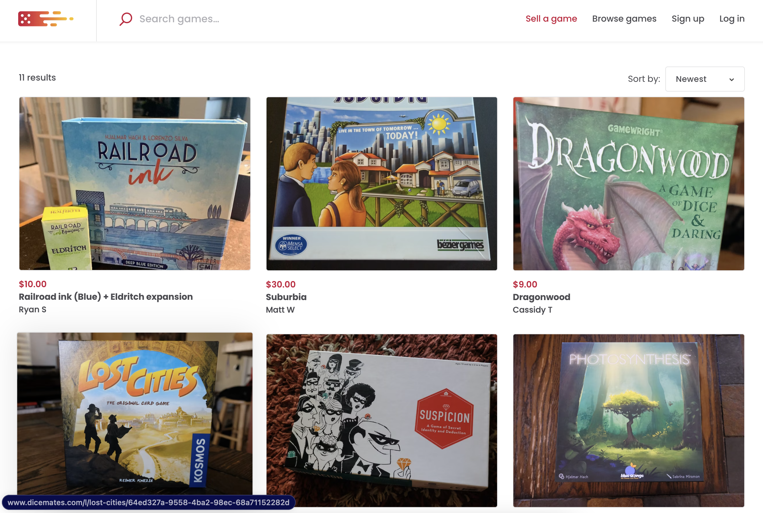 Dicias - Mercado de juegos de mesa en línea media 3