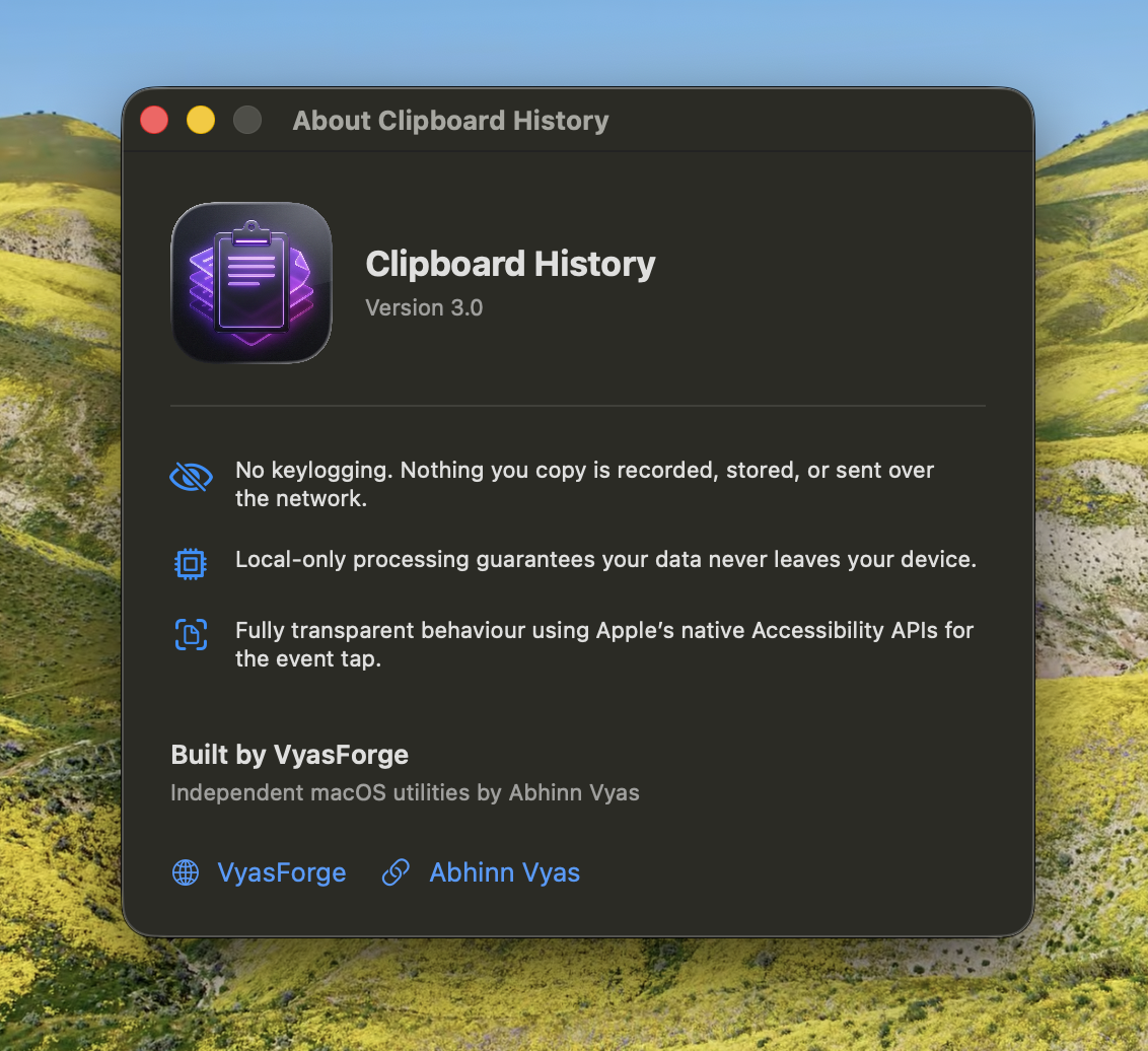 Clipboard History gallery image