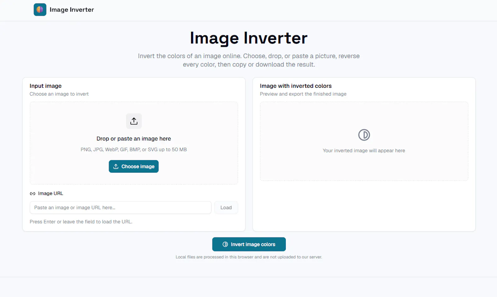 Image Inverter screenshot 1