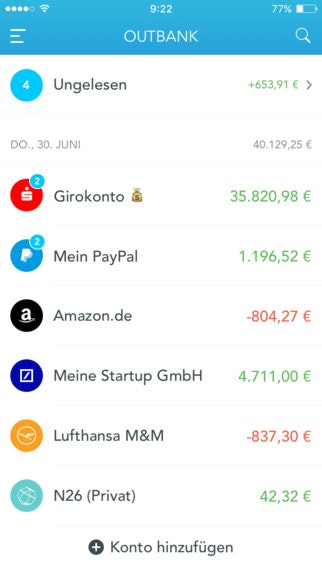 Outbank App gallery image