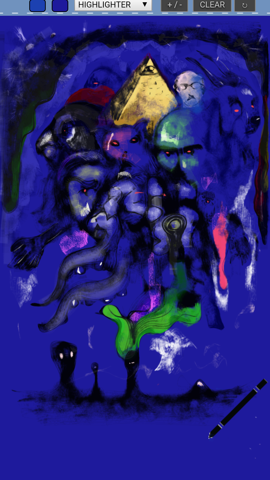 online drawing social network gallery image