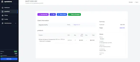QuoteCart gallery image