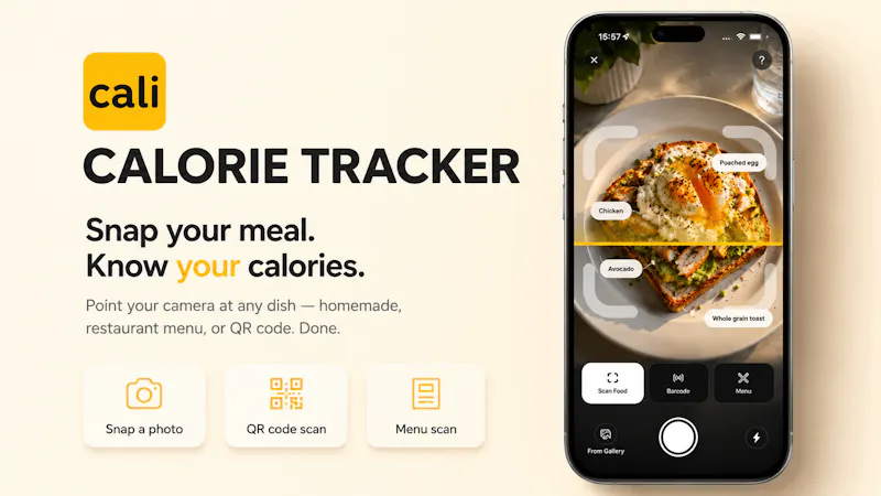 Cali : AI calorie tracker screenshot 1