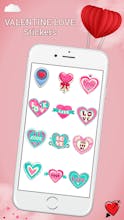 Valentine's Day Stickers Pack for iMessage gallery image