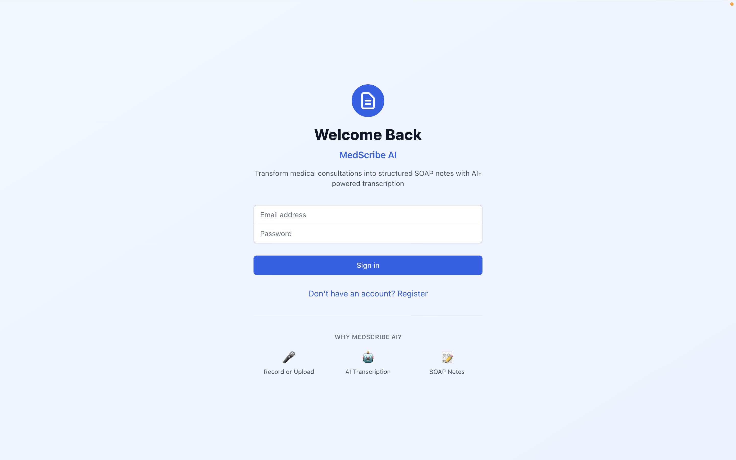 Medscribe AI gallery image