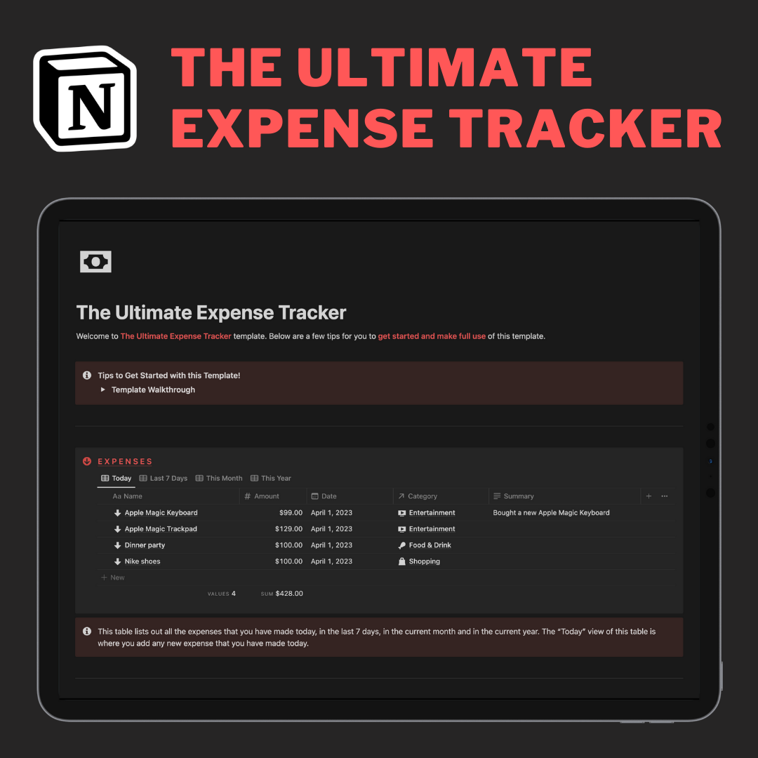The Ultimate Expense Tracker media 2