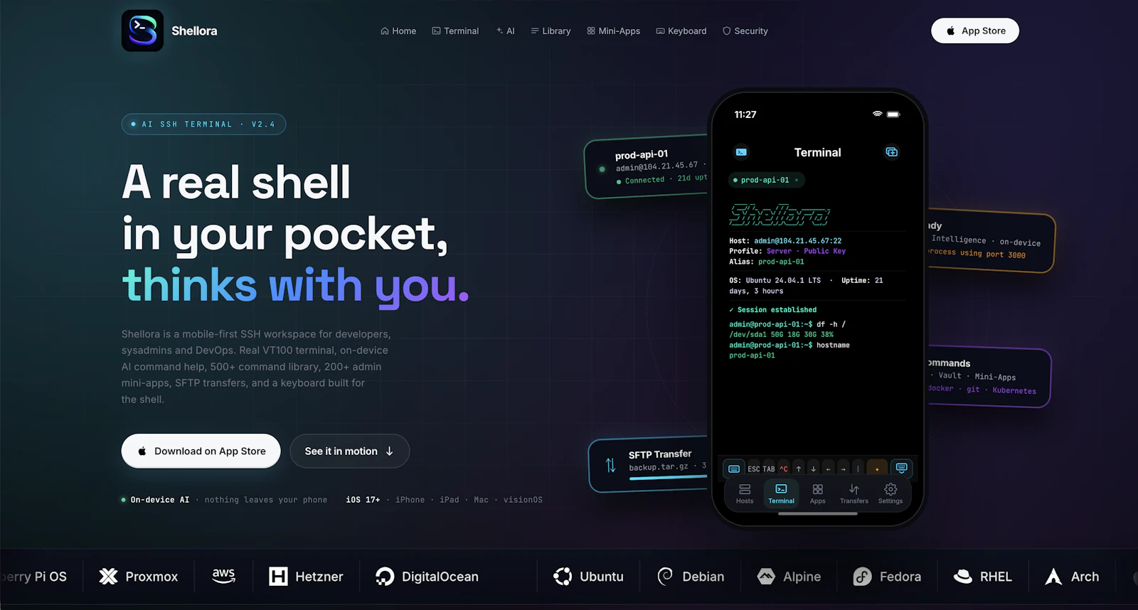 Shellora screenshot 1