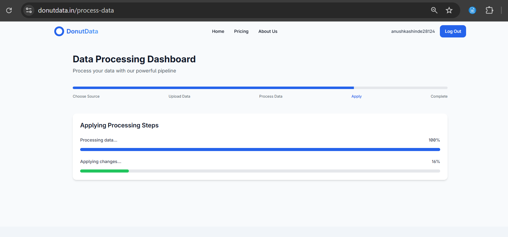 DonutData - From chaos to clean data — just with a prompt. media 4