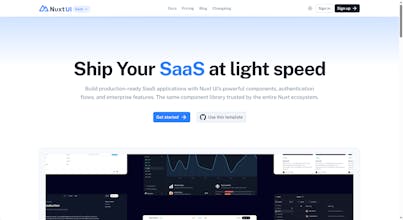 Nuxt-Stripe-SaaS-Starter gallery image