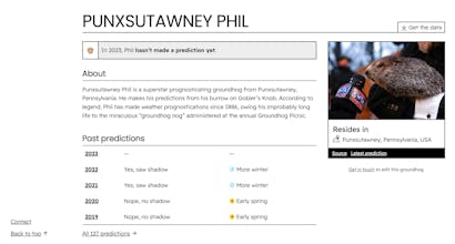 GROUNDHOG-DAY.com gallery image