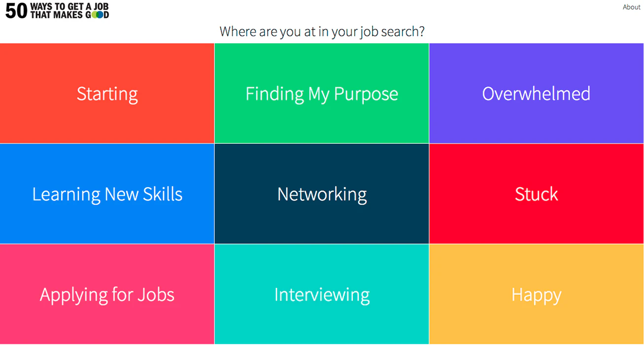 50 Ways to Get a Job