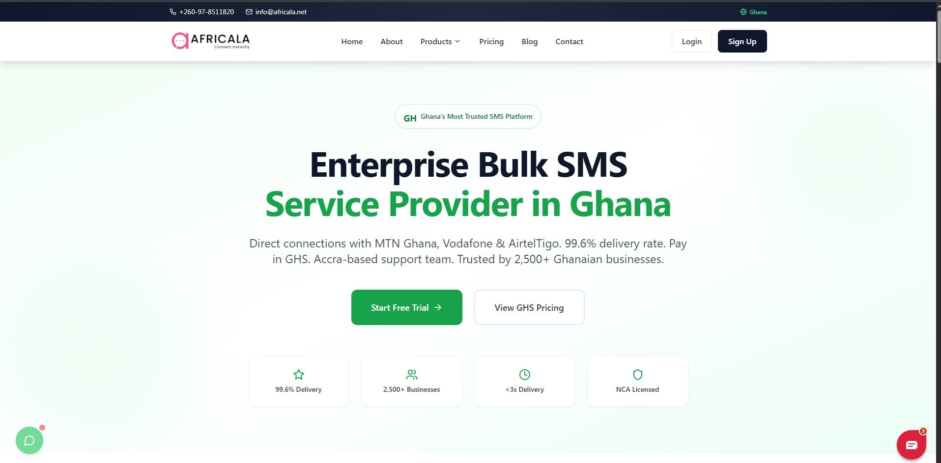 Bulk SMS Ghana