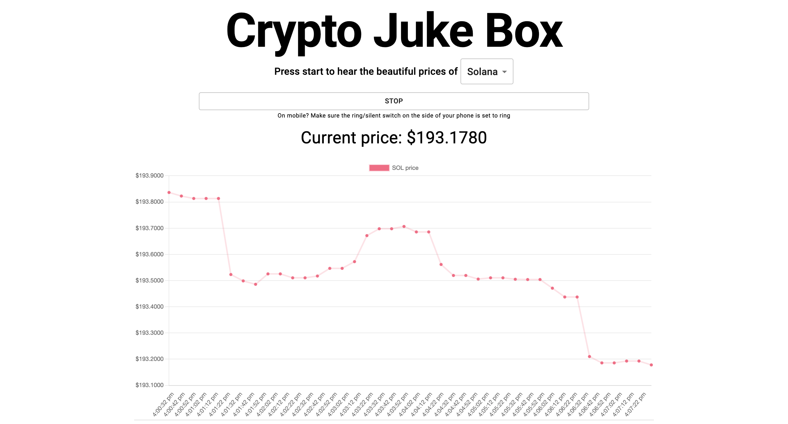 Crypto Juke Box gallery image