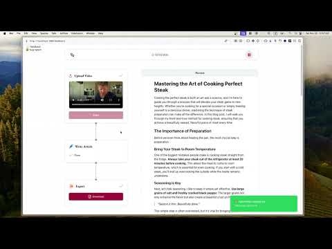 VideoToBlog gallery image