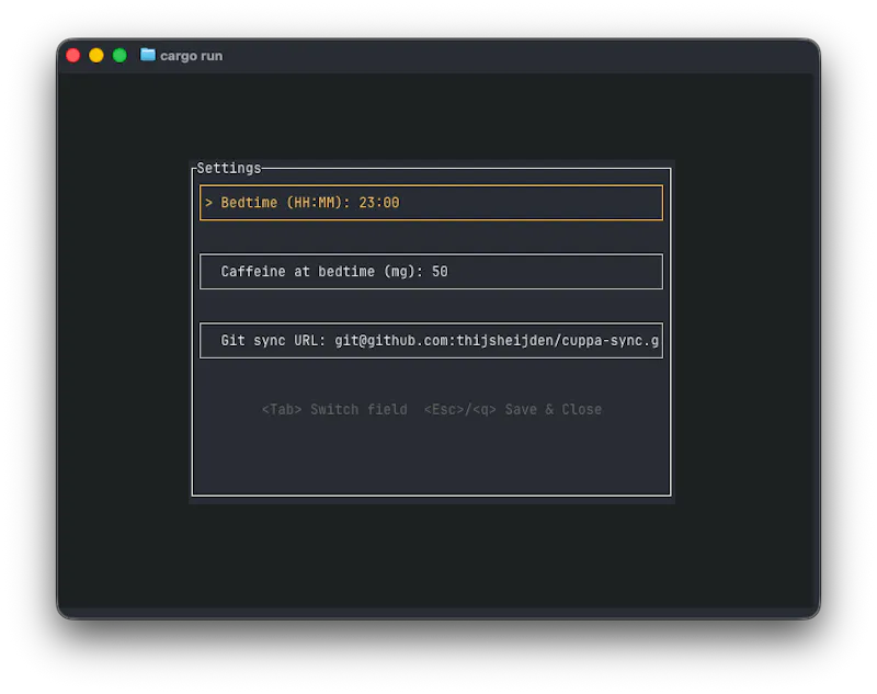 Cuppa screenshot 2