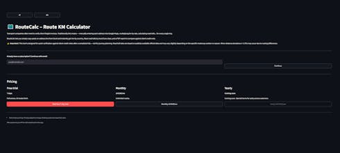 RouteCalc gallery image