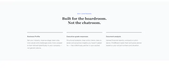 Chiefboard gallery image