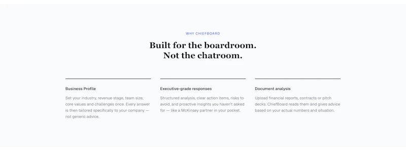 Chiefboard  screenshot 3