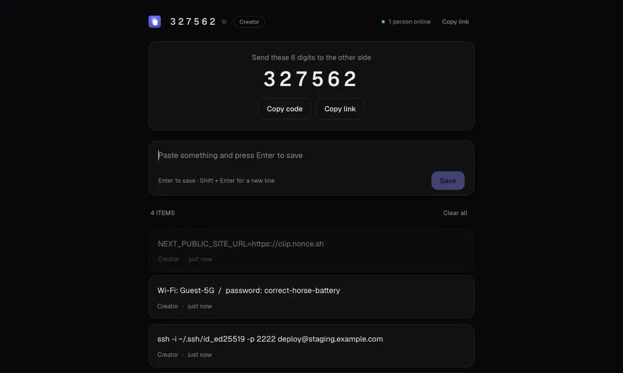 Online Clipboard gallery image