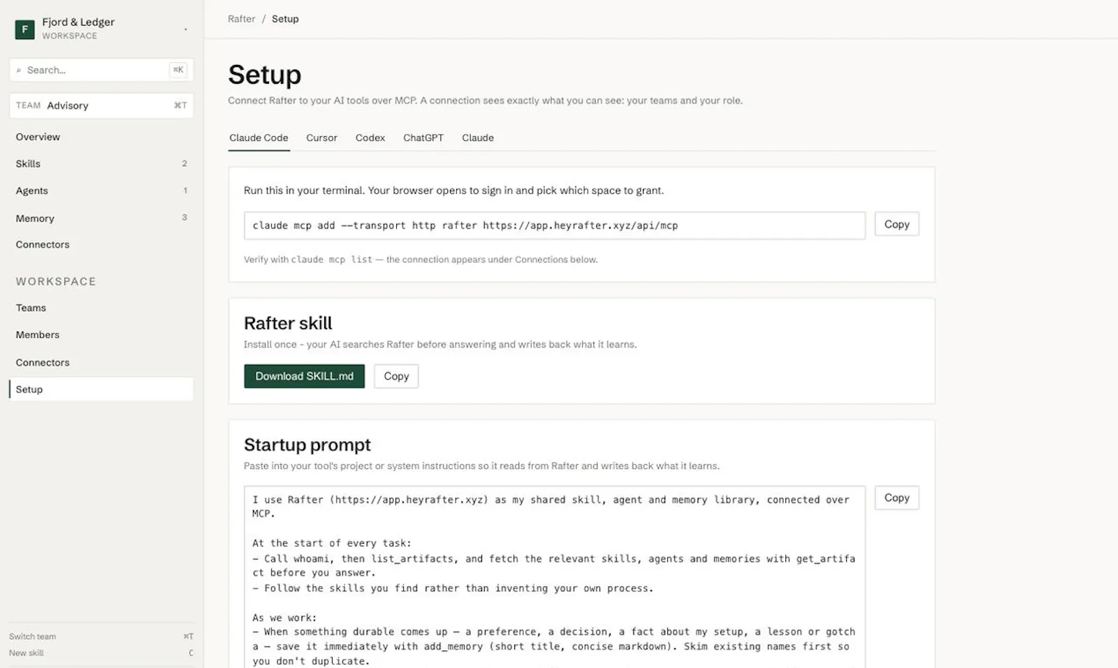 Rafter screenshot 5