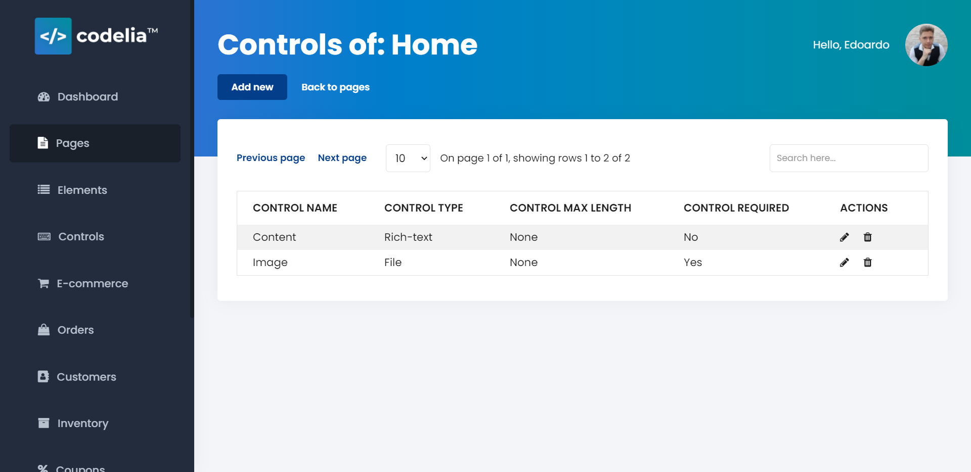 Codelia gallery image