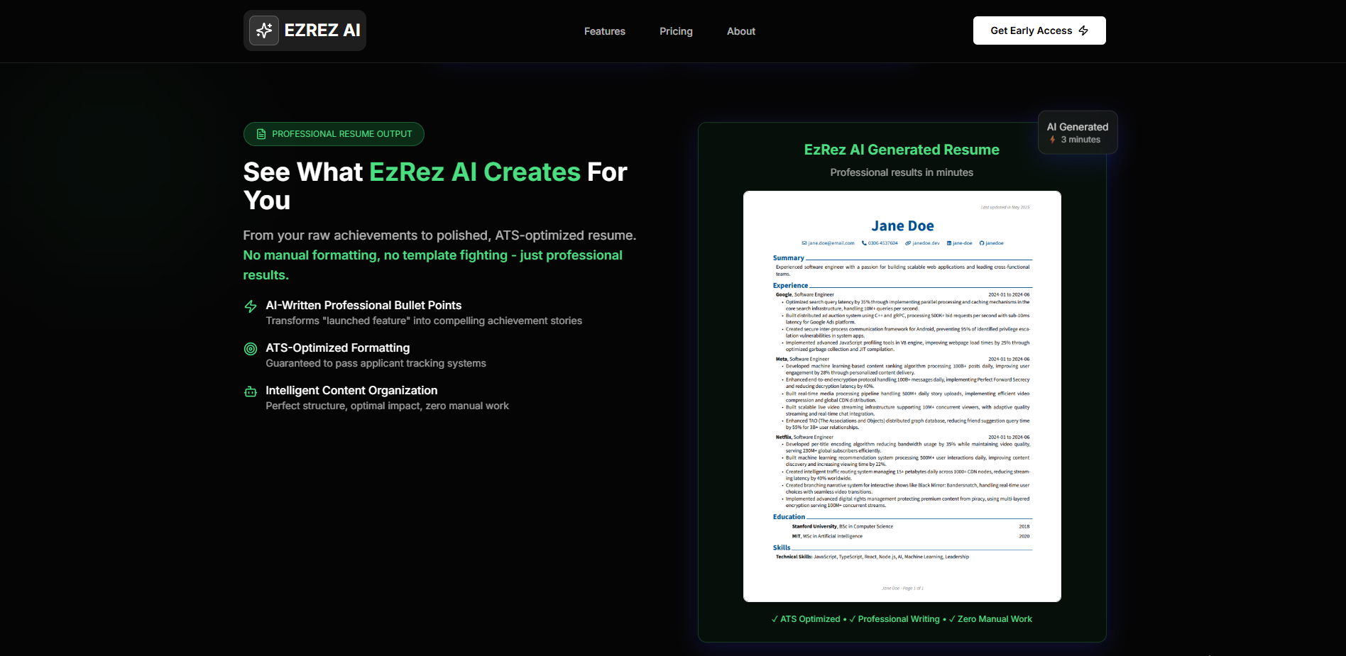 EzRez AI (Beta) media 3