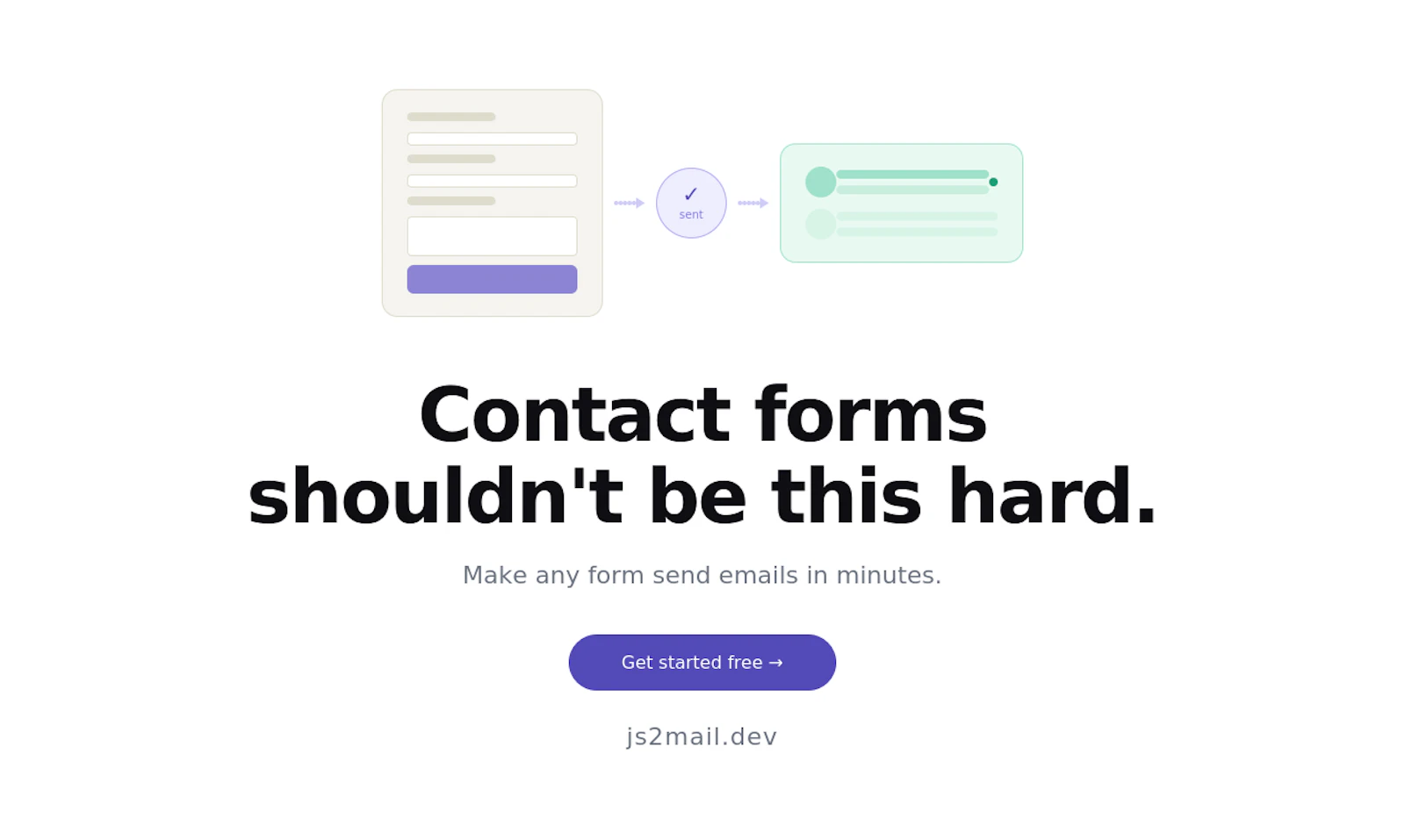 js2mail screenshot 1