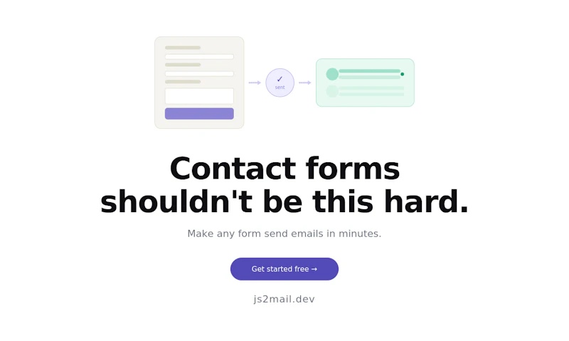 js2mail screenshot 1