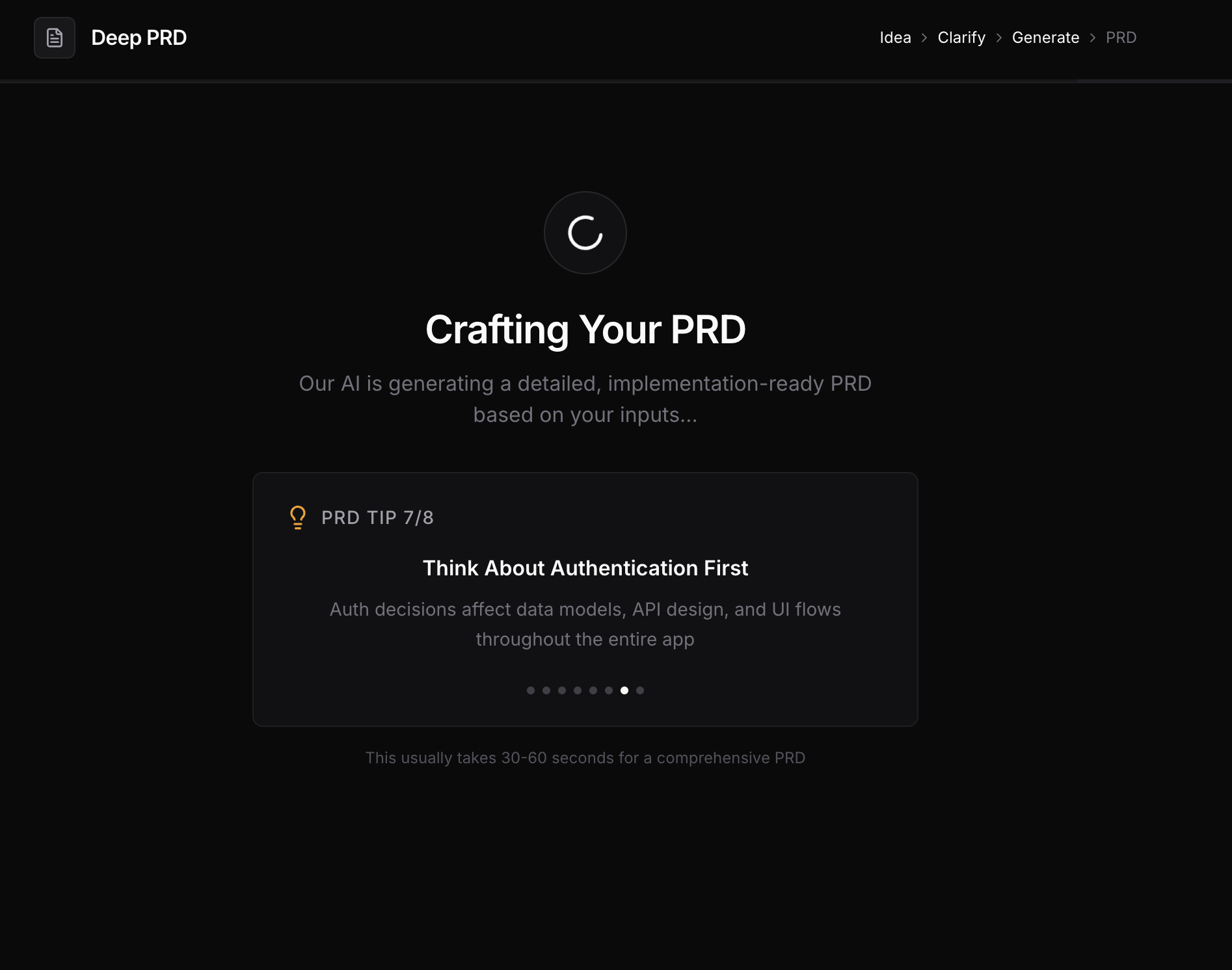 Deep PRD gallery image
