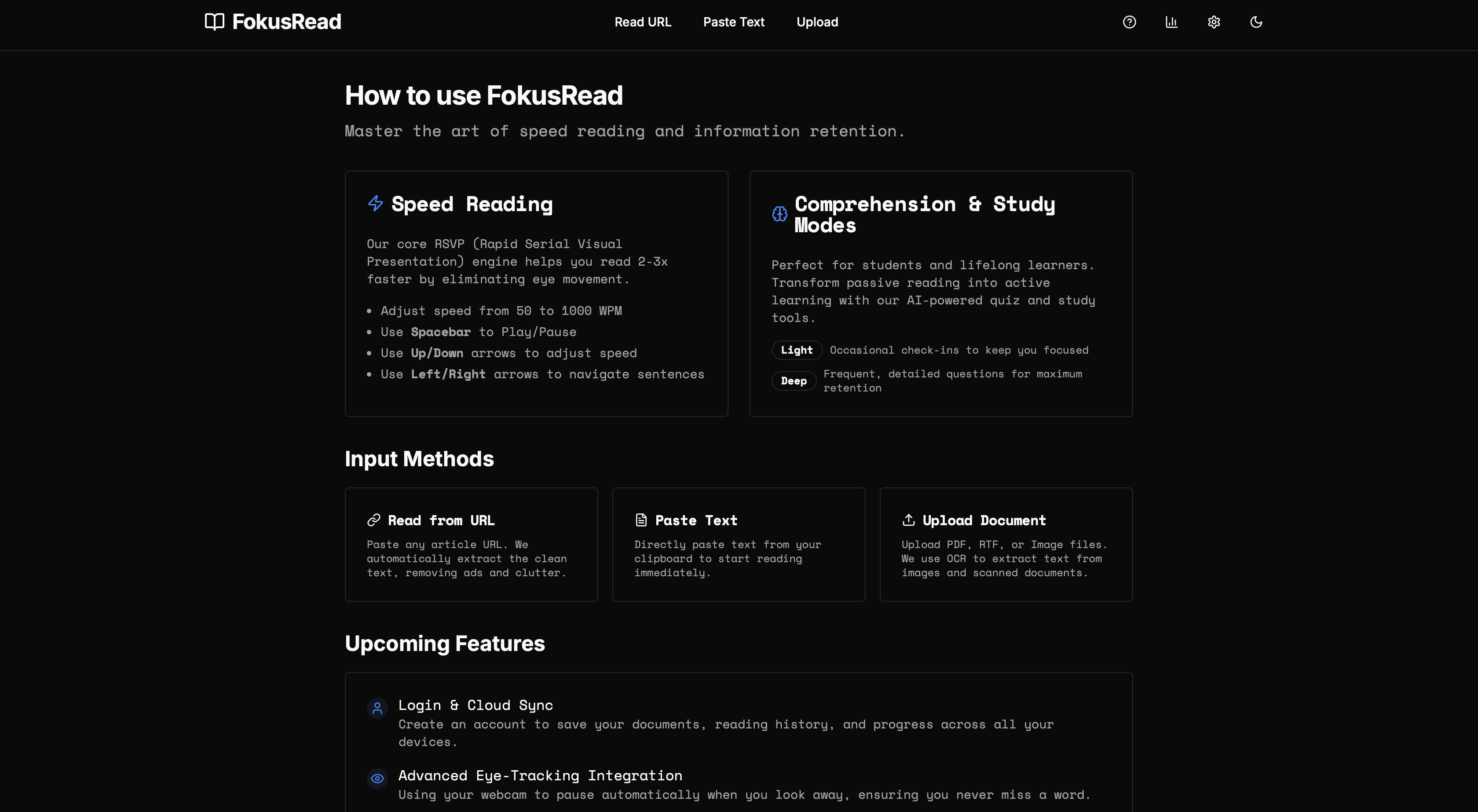 FokusRead - Screenshot 5 showing product features and functionality