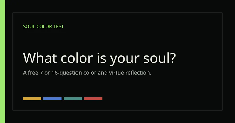 Soul Color Test screenshot 1