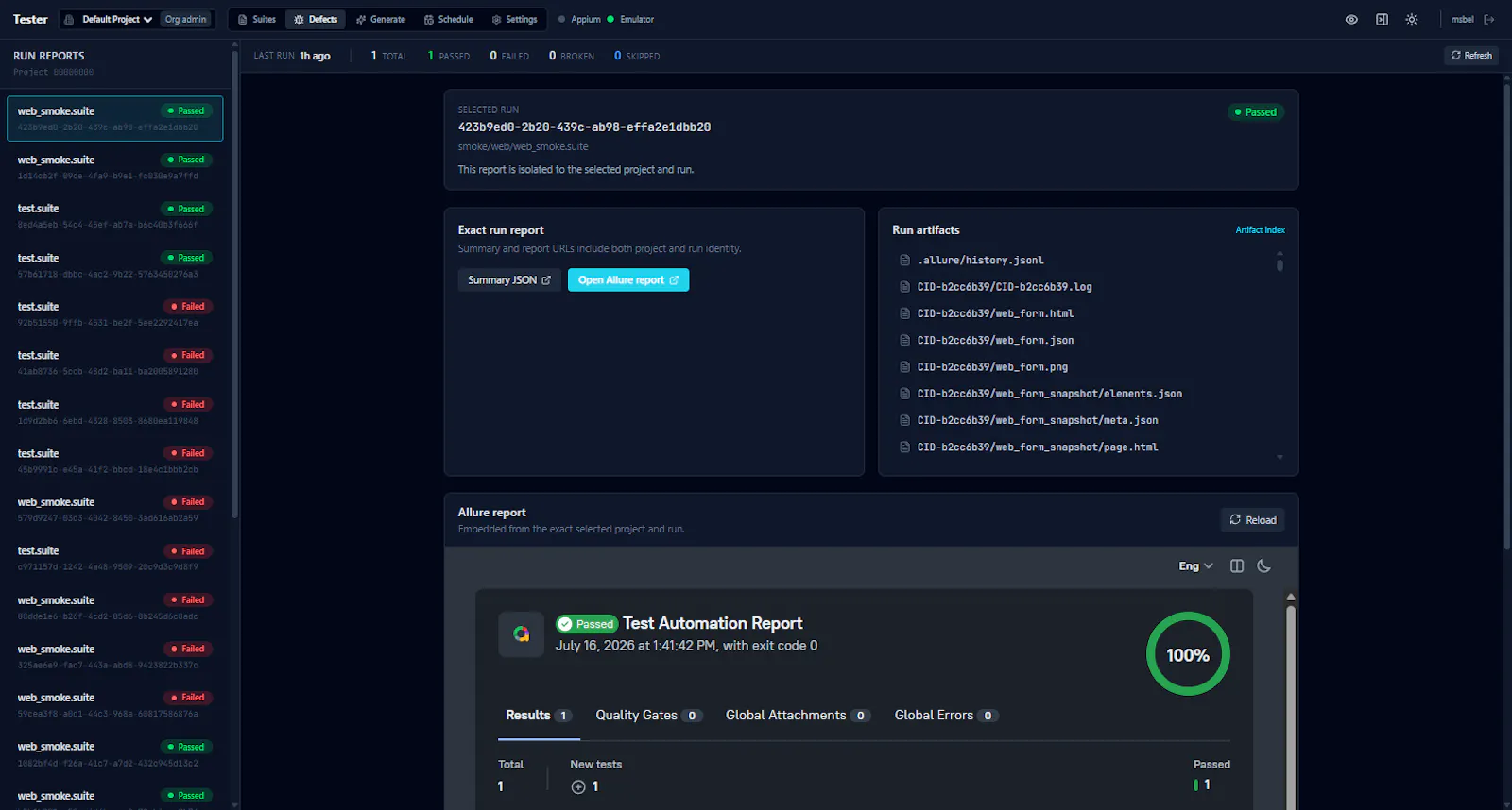 Tester by Alcyone screenshot 2