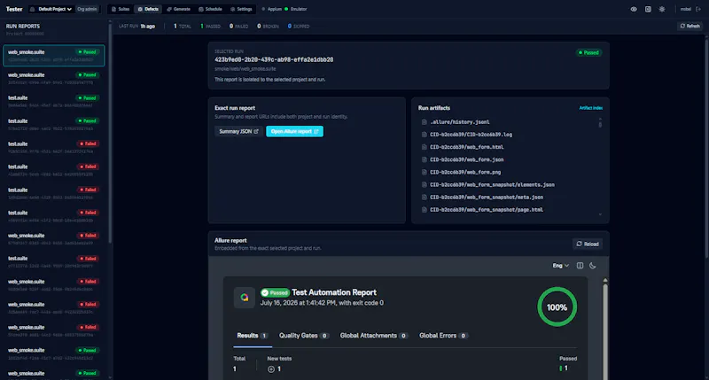 Tester by Alcyone screenshot 2