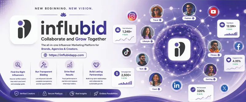 InfluBid screenshot 1