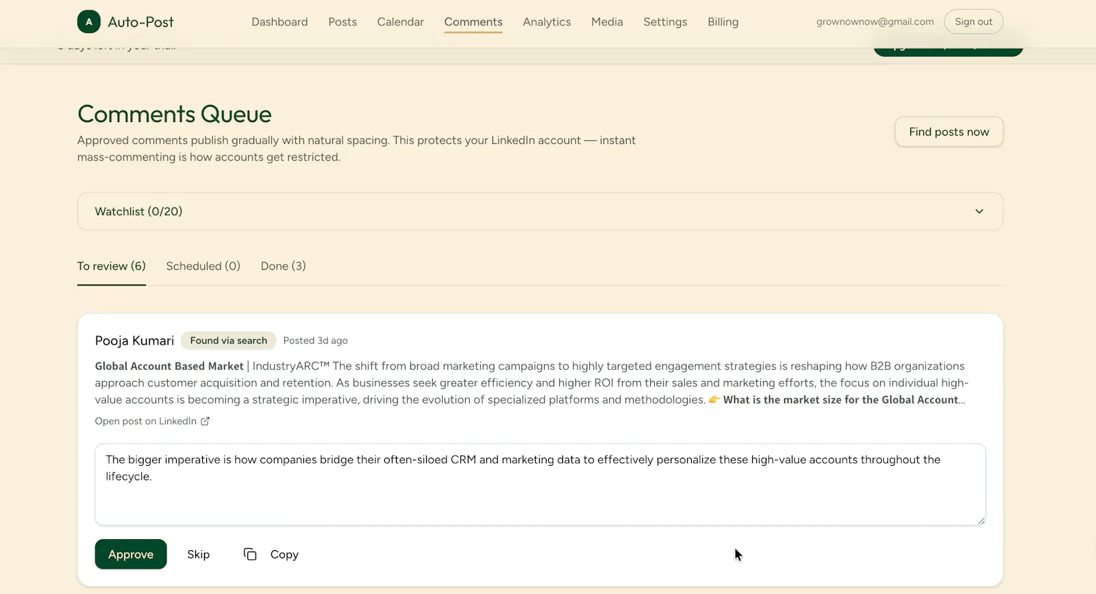 Auto-Post screenshot 2