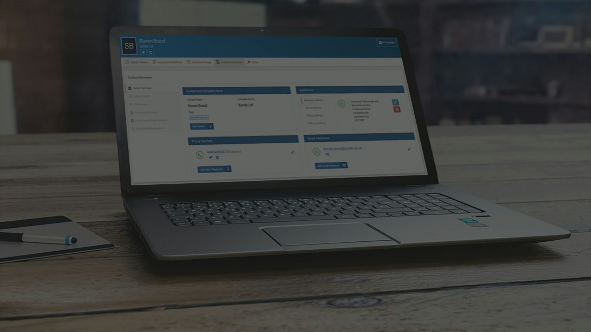 Sentle CRM gallery image